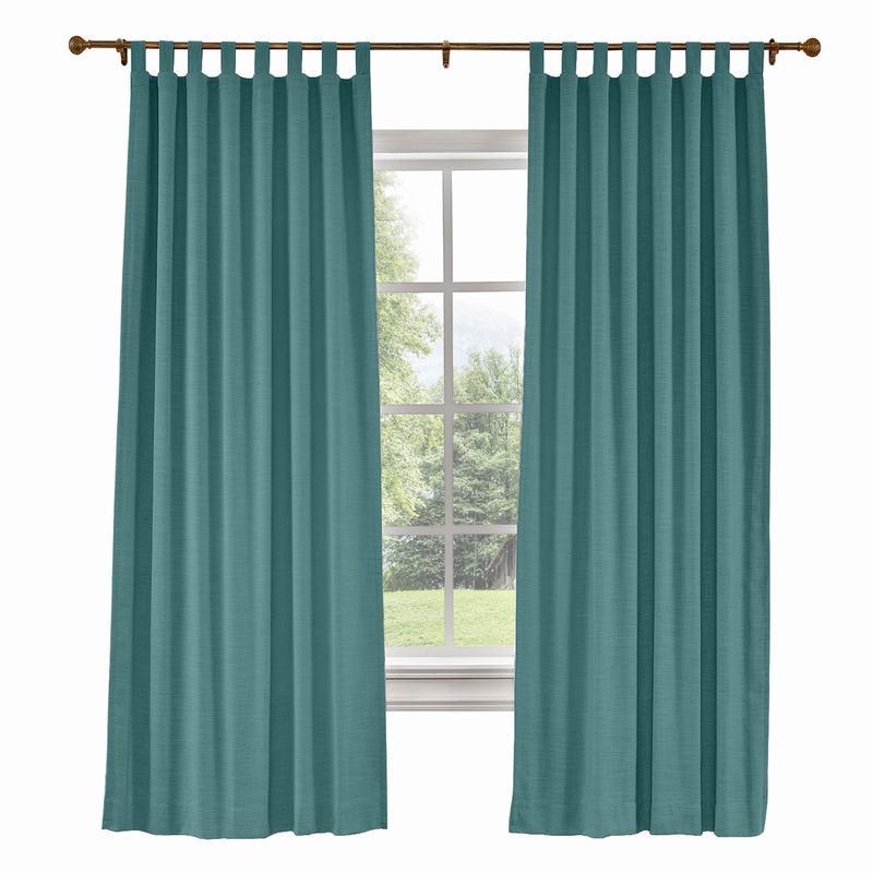 LIZ Polyester Linen Curtain Drapery Custom