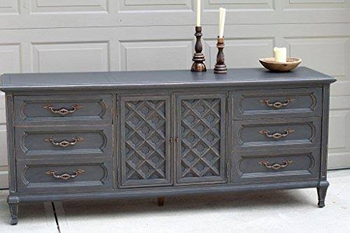 Retique It Chalk Finish Paint by Renaissance - Non Toxic, Eco-Friendly Chalk Furniture Cabinet Paint - 128oz (Gallon), Got