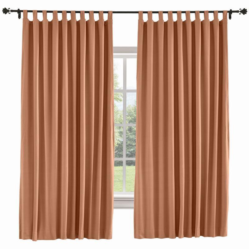 CAPRI Cotton Linen Polyester Curtain Drapery Custom