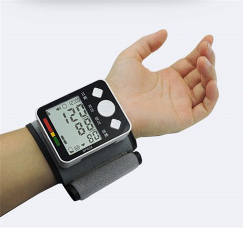 Home Blood Pressure Pulse Monitor Upper Arm Automatic LCD display Digital accurate Care Tonometer Meter Sphygmomanometer