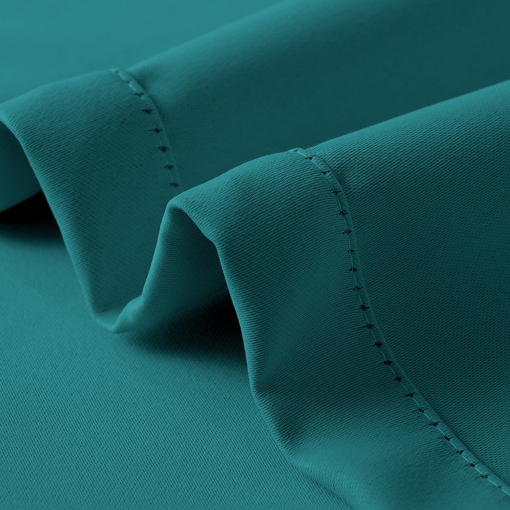 Antique Bronze Grommet Blackout Curtain Panel Drape Paz