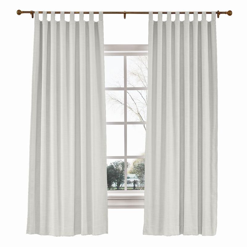 LIZ Polyester Linen Curtain Drapery Custom