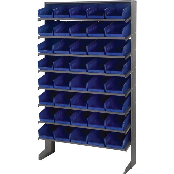 Quantum Storage Systems Qprs-102Bl Pick Rack,12Inx60Inx36In, Blue