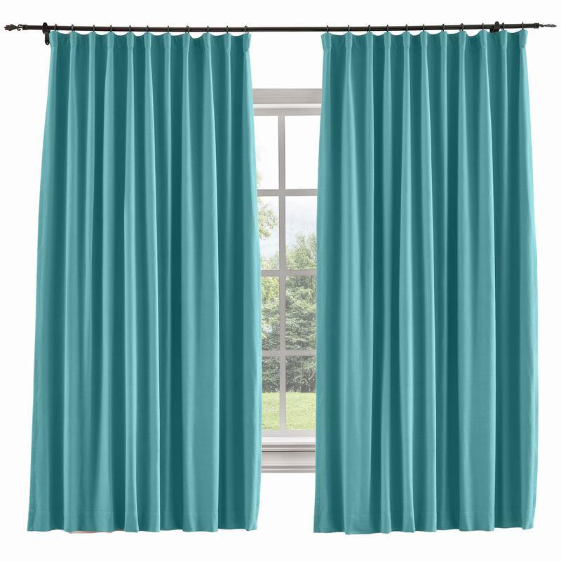 CAPRI Cotton Linen Polyester Curtain Drapery Custom