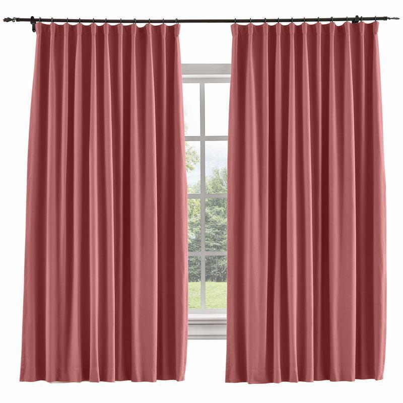 CAPRI Cotton Linen Polyester Curtain Drapery Custom