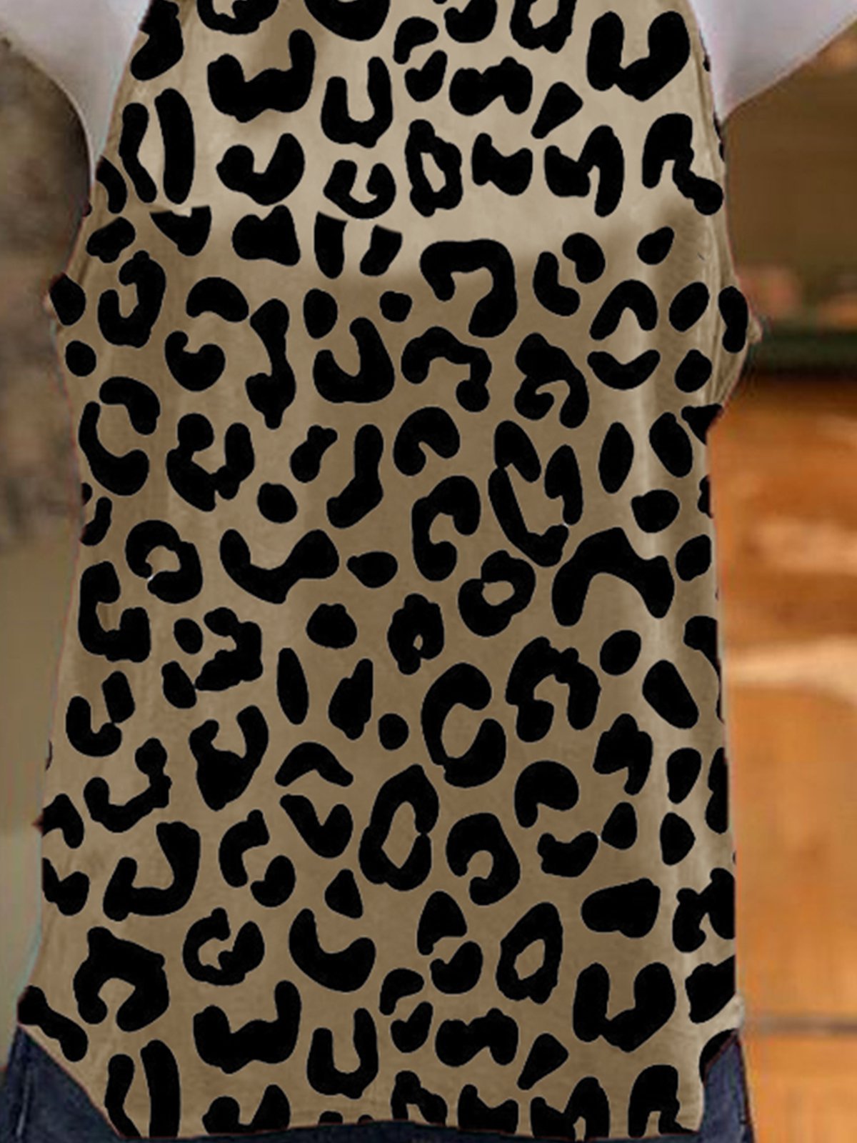 Crew Neck Printed Cotton-Blend Shirts & Tops