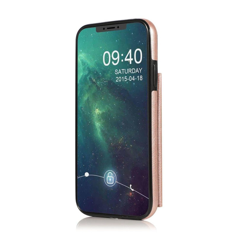 Pink Vegan Leather Wallet Case