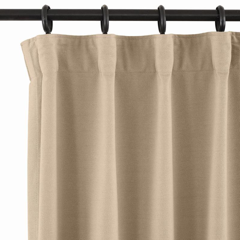 CAPRI Cotton Linen Polyester Curtain Drapery Custom