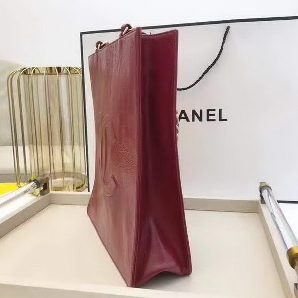 【原版皮】香奈儿/Chanel 大Logo全皮购物包，实用型设计理念，进口小牛皮，大容量，日常上班A4文件妥妥的，大小正好款式也不挑服装 ，休闲，裙装都可轻松驾驭，款号： AS1945