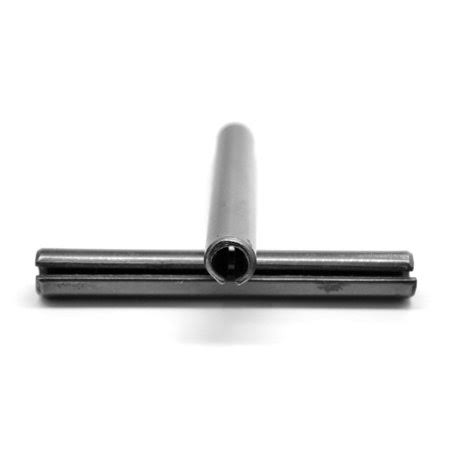 Asmc Industrial 3/8 inch x 2 inch Roll Pin / Spring Pin Medium Carbon Steel Plain Finish Pk 600