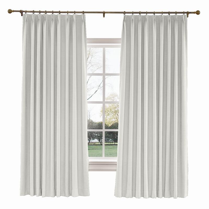 LIZ Polyester Linen Curtain Drapery Custom