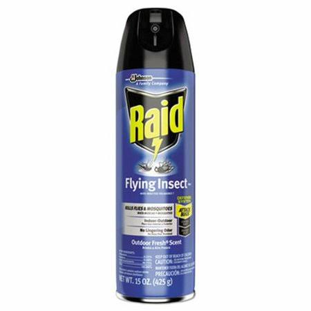 Raid Flying Insect Killer, 15 oz Aerosol, 12//carton (sjn617717)