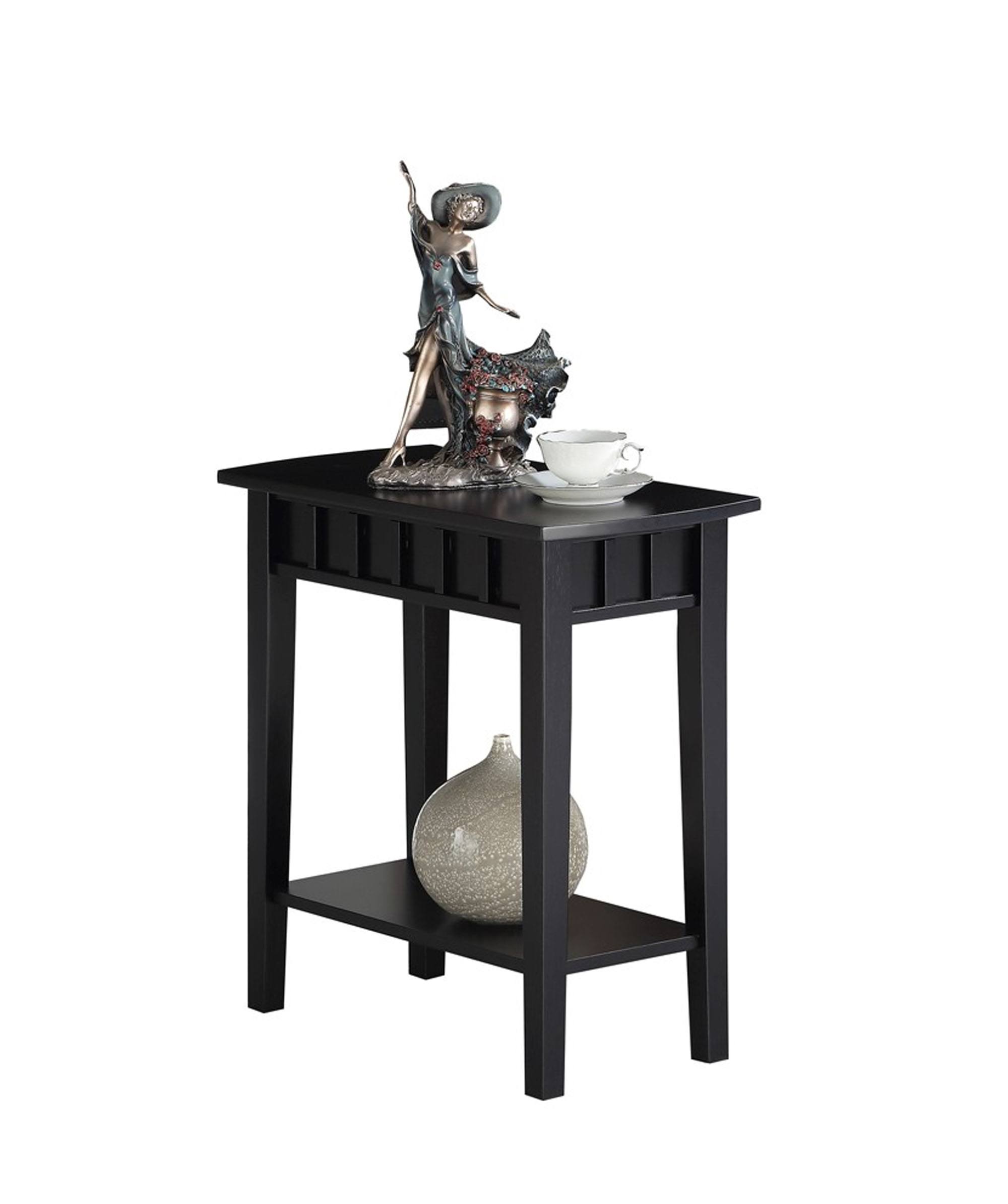 Convenience Concepts Dennis Black End Table