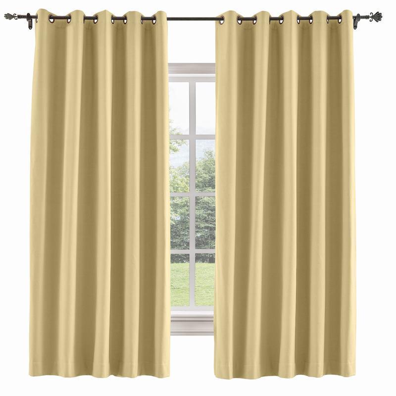 CAPRI Cotton Linen Polyester Curtain Drapery Custom