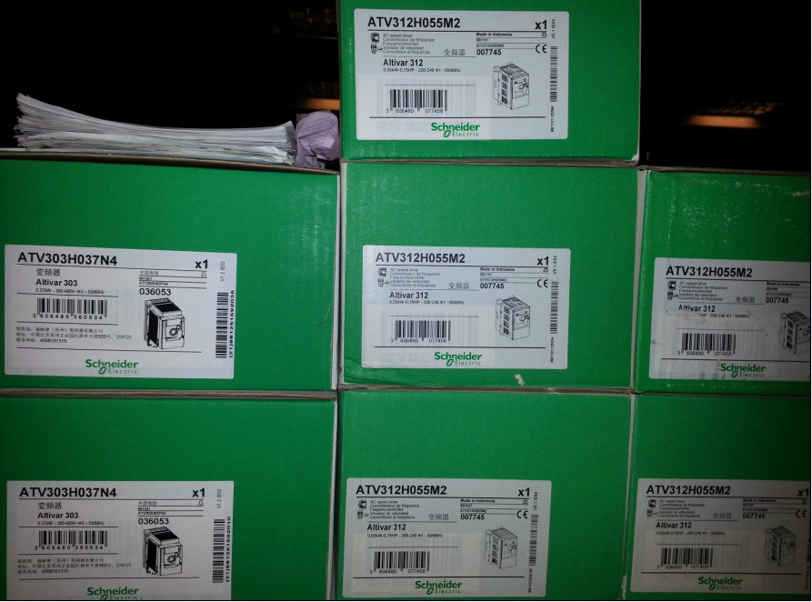 ATV312H055M2 Schneider Variable speed drive 0.55kW Brandy Original Factory Sealed New