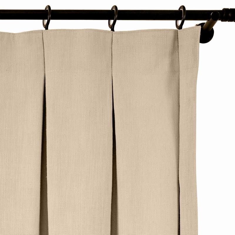 CAPRI Cotton Linen Polyester Curtain Drapery Custom