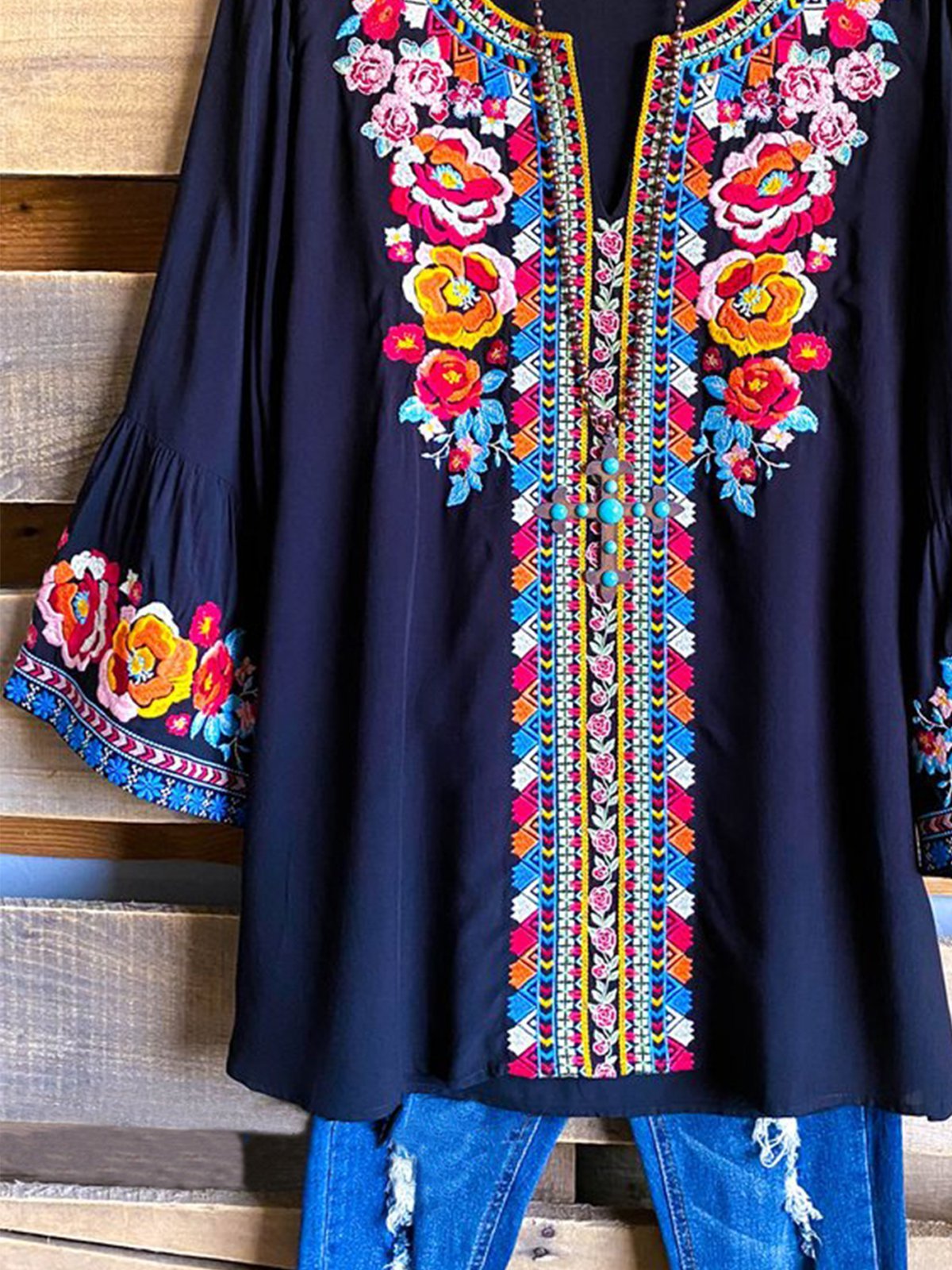 3/4 Sleeve Shirts & Tops