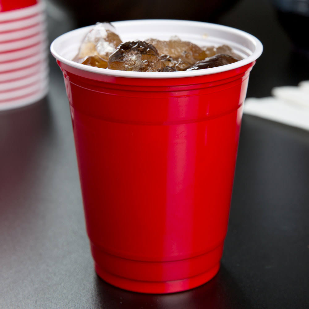 Dart Solo P12SR 12 oz. Red Plastic Cup - 1000/Case