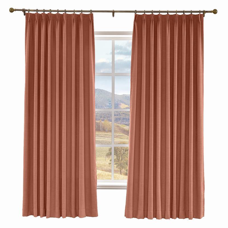 LIZ Polyester Linen Curtain Drapery Custom