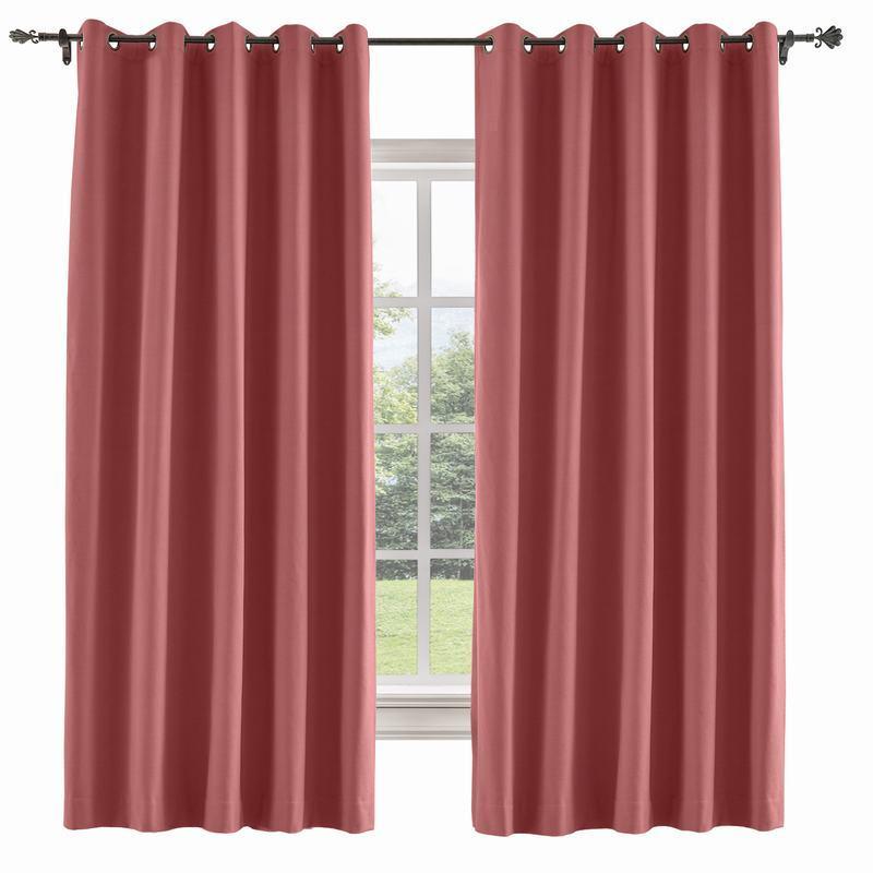CAPRI Cotton Linen Polyester Curtain Drapery Custom