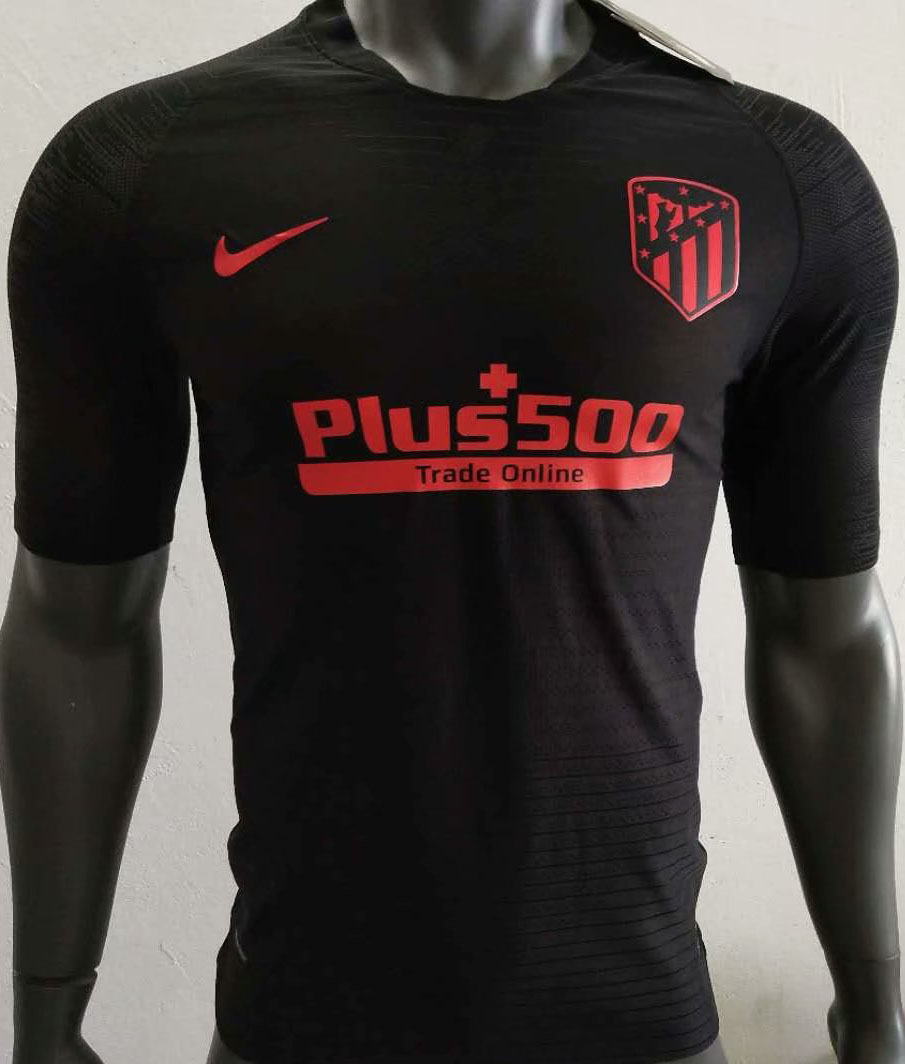 2019/20 AT Mdarid Black Player Version Soccer Jersey