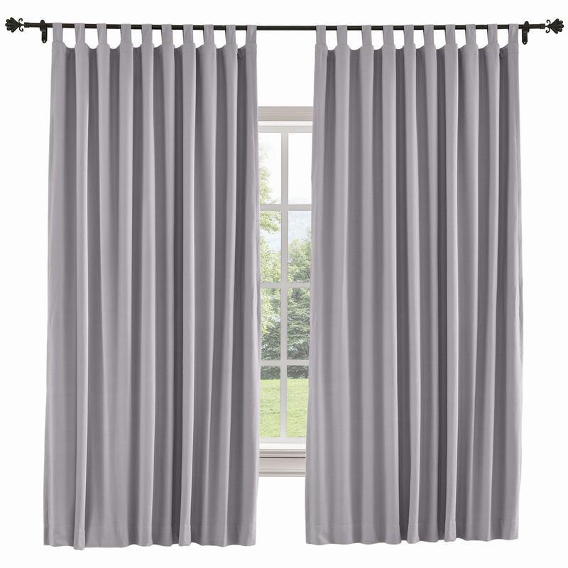 CAPRI Cotton Linen Polyester Curtain Drapery Custom