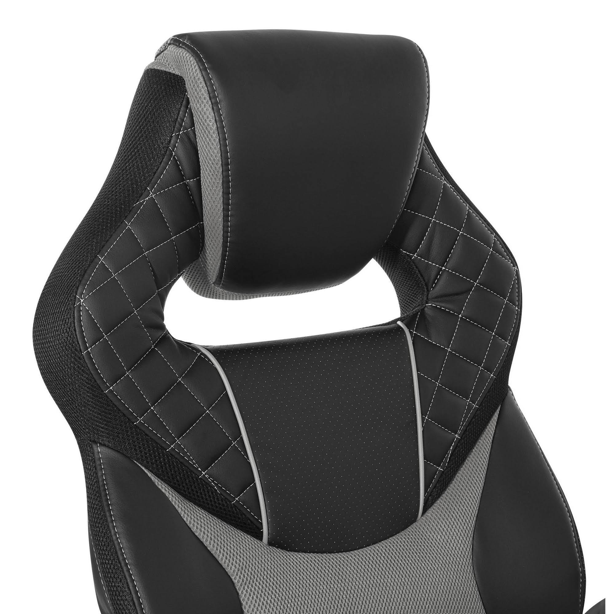 Osp Home Furnishings Oversite Gaming Chair - Grey