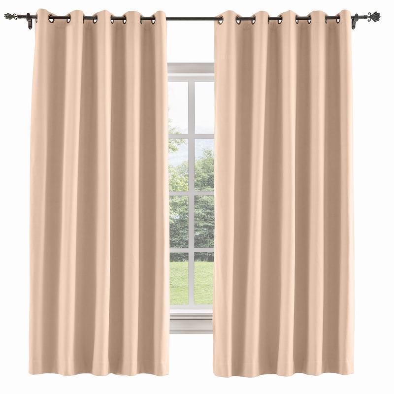 CAPRI Cotton Linen Polyester Curtain Drapery Custom