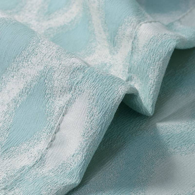 Polyester Jacquard Heavy Weight Grommet Diamond Soft Panel Curtain Panel Drape Sander