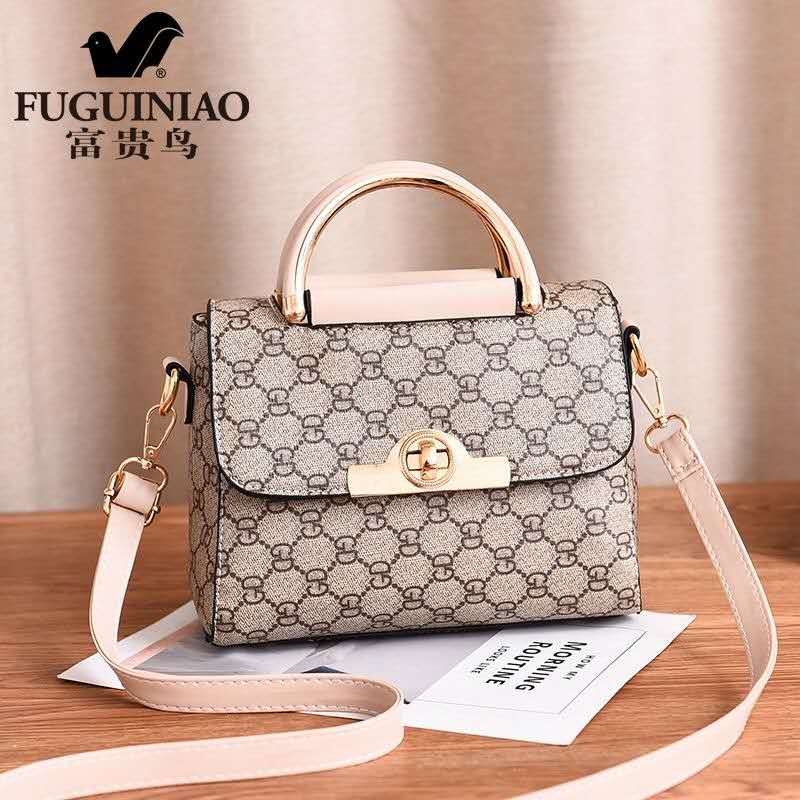 2020新しいリッチバードプリントハンドバッグシンプル100タワーズショルダーメッセンジャーバッグ