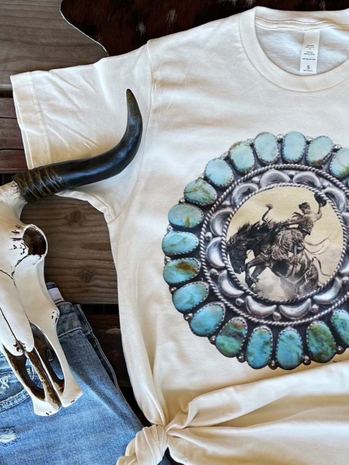 Crew Neck Short Sleeve Shirts & Tops