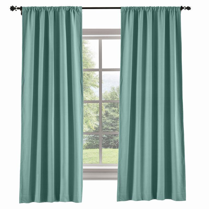 CAPRI Cotton Linen Polyester Curtain Drapery Custom