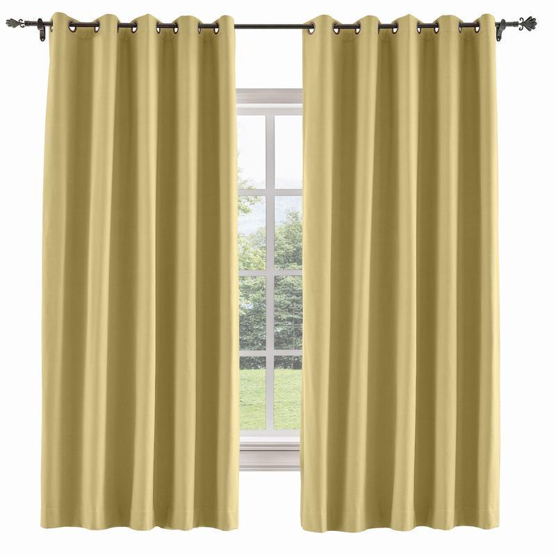 CAPRI Cotton Linen Polyester Curtain Drapery Custom