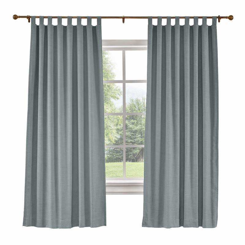 LIZ Polyester Linen Curtain Drapery Custom