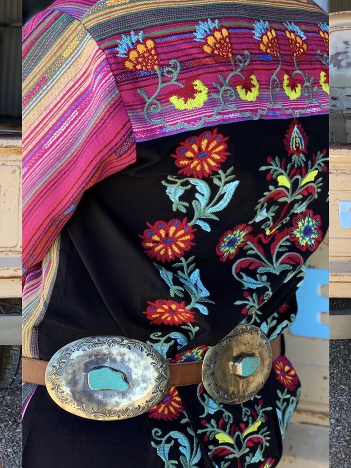 Cotton-Blend Long Sleeve Stripes Dresses