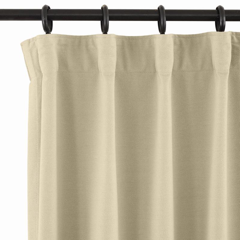 CAPRI Cotton Linen Polyester Curtain Drapery Custom