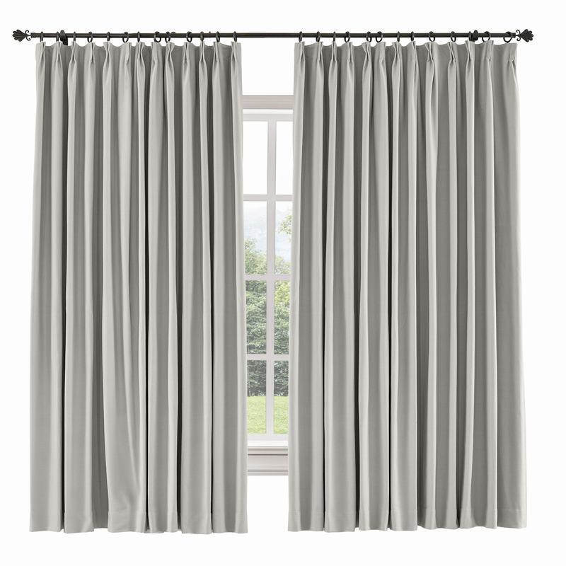 CAPRI Cotton Linen Polyester Curtain Drapery Custom