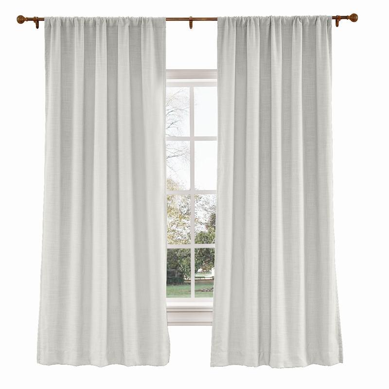 LIZ Polyester Linen Curtain Drapery Custom