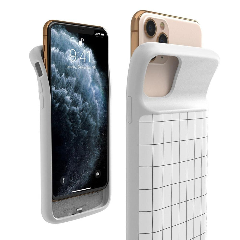 Off the Grid | White & Black Lined Case