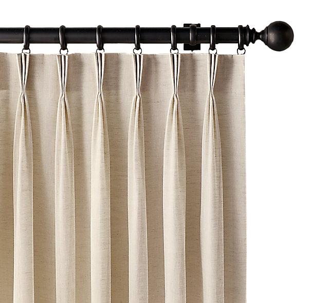 LIZ Polyester Linen Curtain Drapery Custom