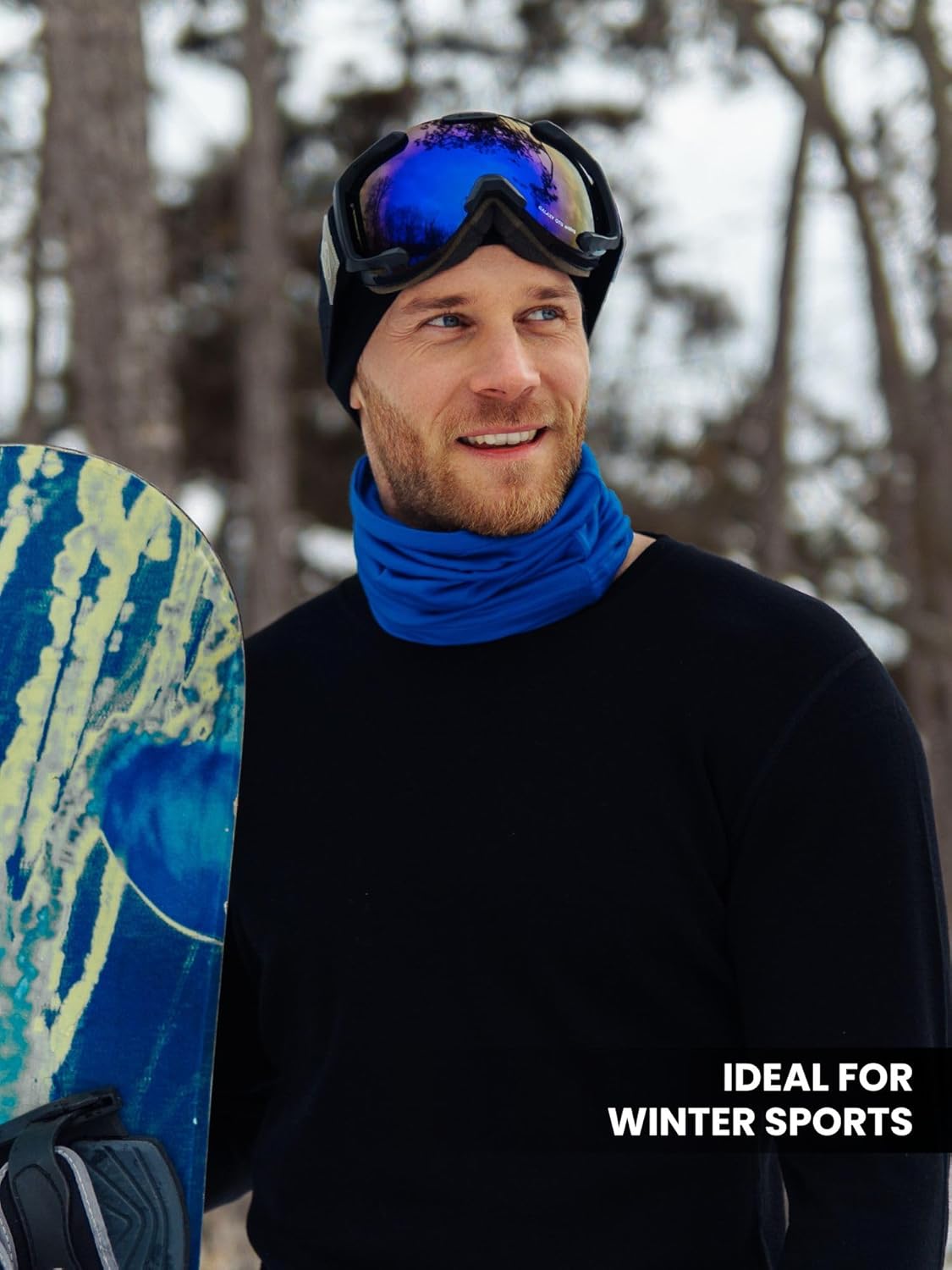 Merino.tech Merino Wool Base Layer - Mens 100% Merino Wool Long Sleeve Thermal Shirts Heavyweight, Midweight, Lite with Socks