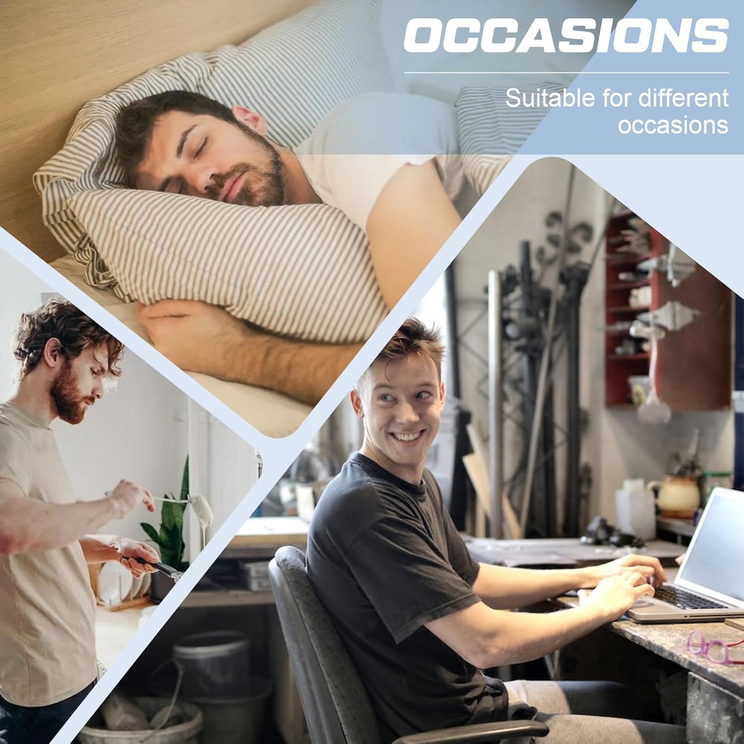 BAMBOO COOL Mens Pajama Pants Sleep Lounge Bottoms Soft Comfy Pj Pant Sleepwear with Pockets 2 Pack