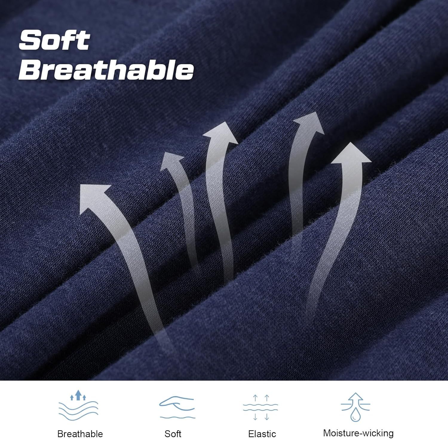 BAMBOO COOL Mens Pajama Pants Sleep Lounge Bottoms Soft Comfy Pj Pant Sleepwear with Pockets 2 Pack